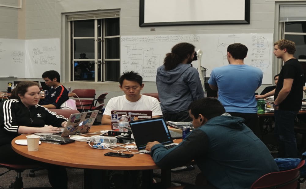 COURTESY OF Kunal Maiti
Students from across the country competed in the second annual MedHacks, where medicine and technology meet. See Page B7.