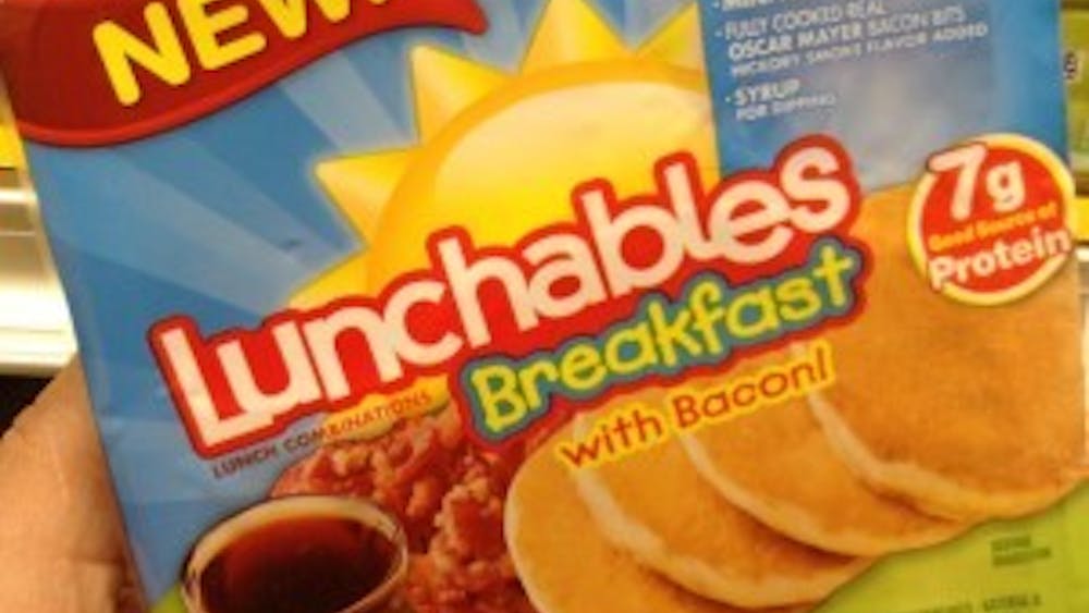  Mike Mozart/CC-BY-NC 2.0
 Lunchables have become so popular that they are even breakfasts.