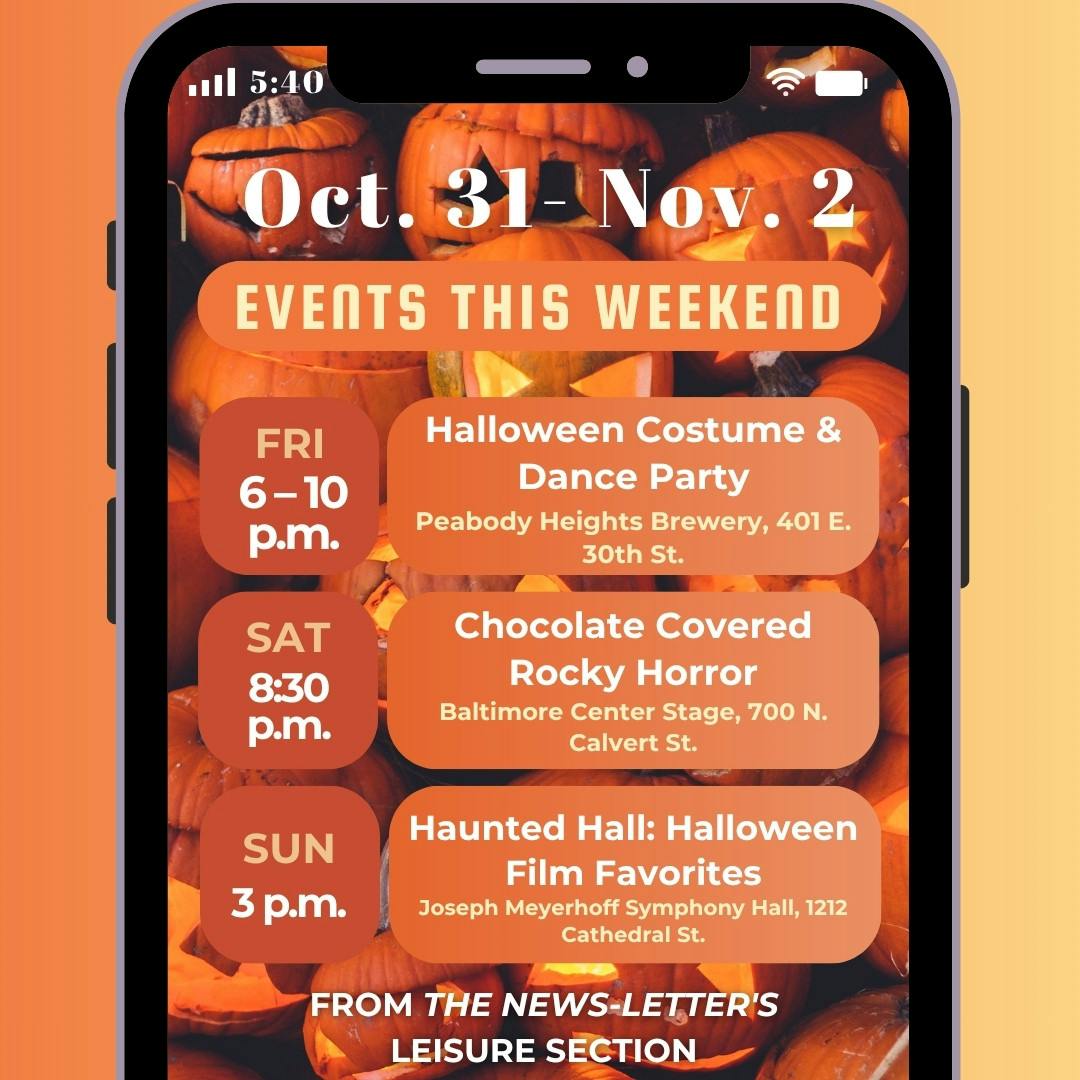 SYDNOR DUFFY / DESIGN &amp; LAYOUT EDITOR
Celebrate Halloween with a costume and dance party or an orchestra performance.