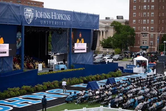 COURTESY OF SHERINE JOHN
The News-Letter conducted a survey on Commencement proceedings, in which the Class of 2025 expressed mixed opinions about the event.
