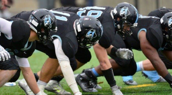 HOPKINSSPORTS.COM
The Hopkins football team ended its season on Homewood field with a 42-37 record.