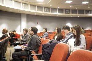  COURTESY OF YAO LIN
Foreign Service Officer David Brown elaborated on the implications of Trump’s recent phone call to Taiwan.