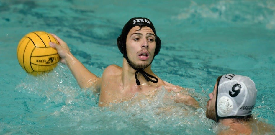 hopkinssports.com
Junior Giorgio Cico earns his first hat trick of the year and the 16th of his career.