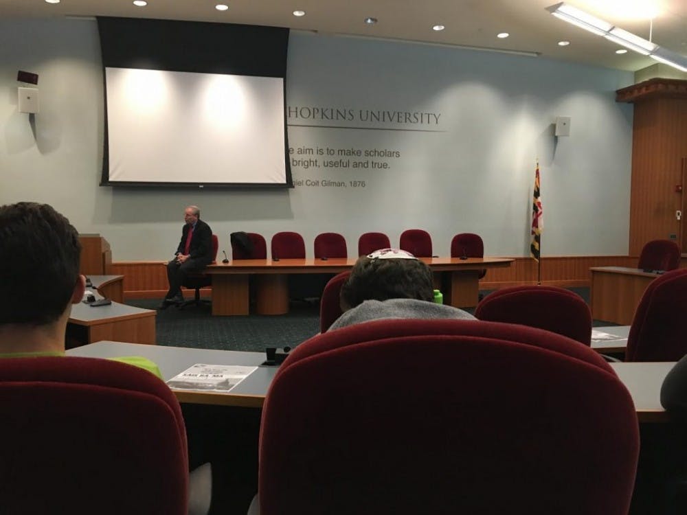  COURTESY OF ALYSSA WOODEN
Ford answered students’ questions about politics and his career.