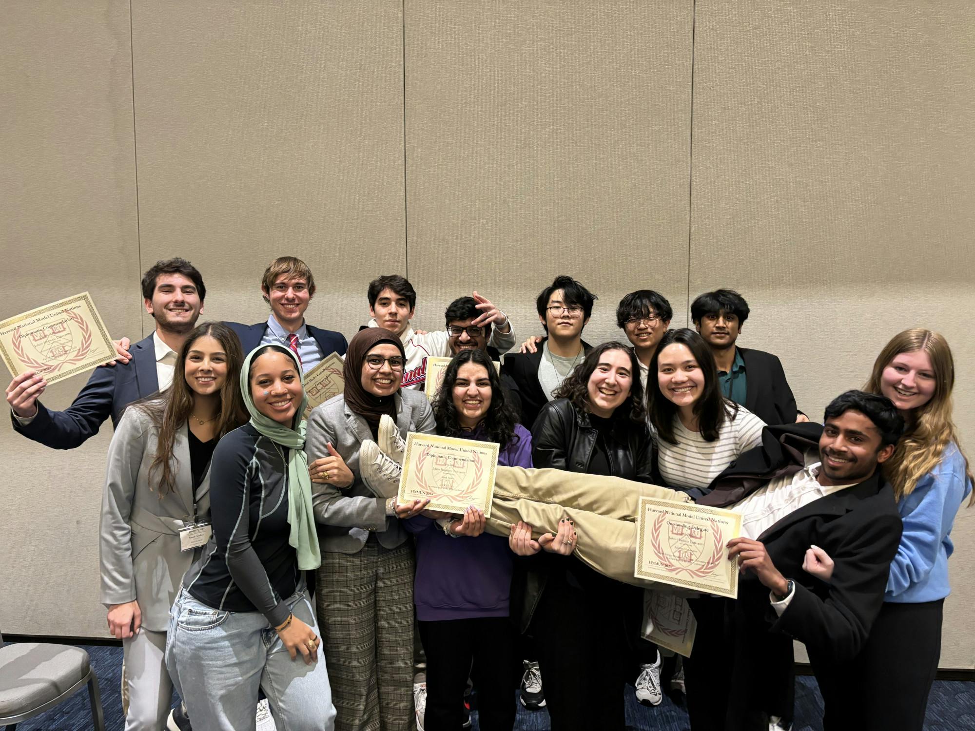 COURTESY OF KAYLA RABEY
Rabey talks about her experiences in Model UN, one of her most cherished communities she’s part of at Hopkins.