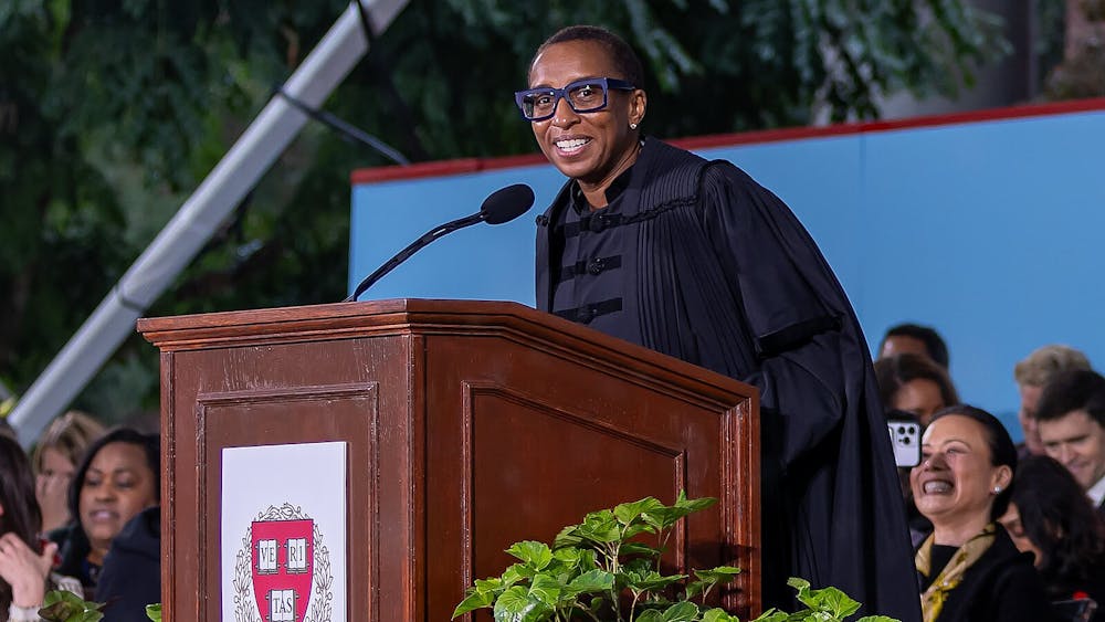 CHARLOTTE HYSEN / PUBLIC DOMAIN
Hsu contends that the attacks on Harvard President Claudine Gay that led to her resignation were launched by conservative actors targeting diversity in higher education. 