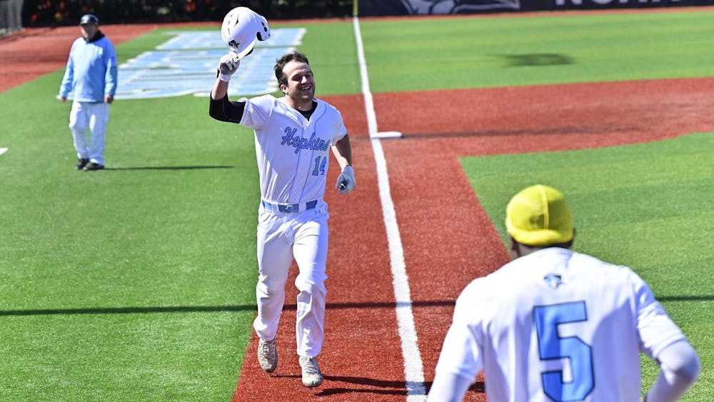 COURTESY OF HOPKINSSPORTS.COM
Hopkins baseball comes out of a busy weekend with a winning record.