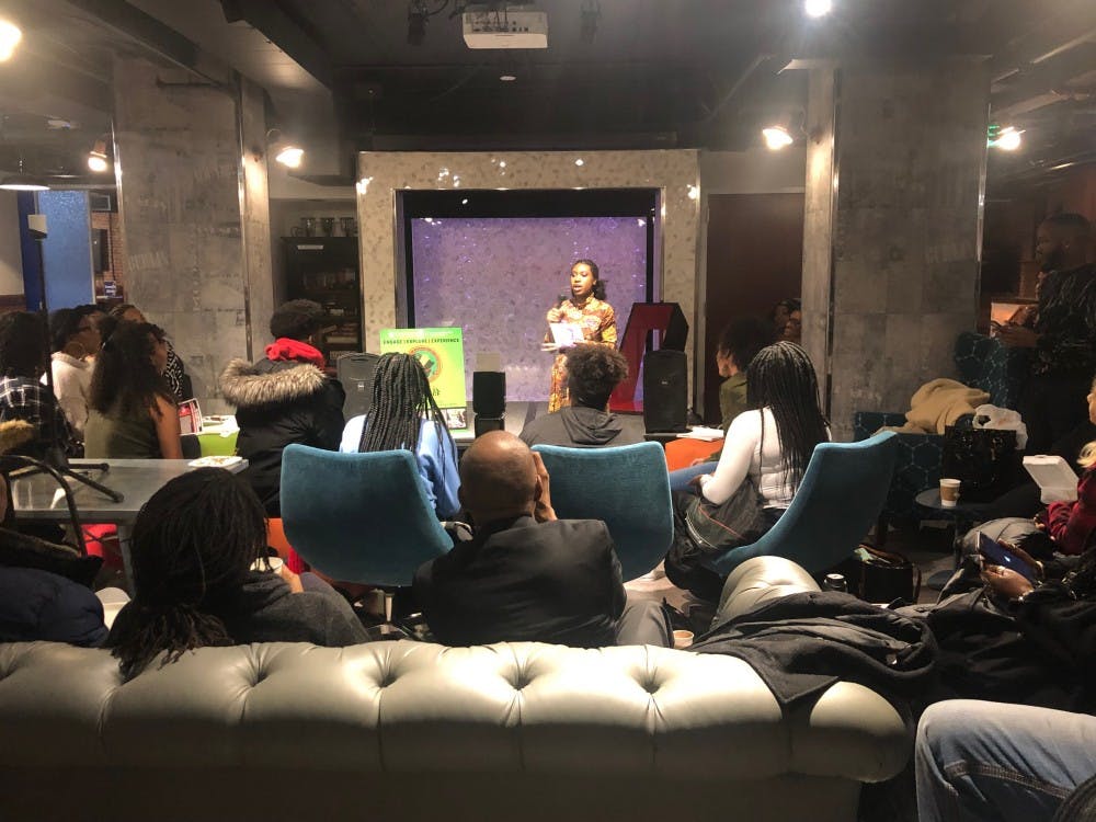 COURTESY OF ANANTA SRIVASTAVA
The black history month opening ceremony included poetry readings.