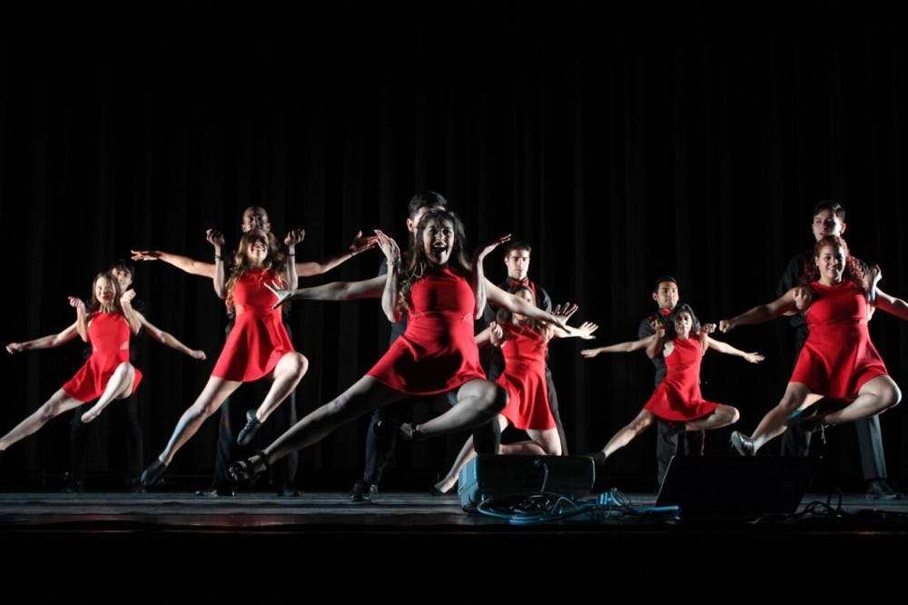 Courtesy of CINDY JIANG
JHU Latin dance group Baila! showcased their skills in the midst of this year’s Culture Show. 