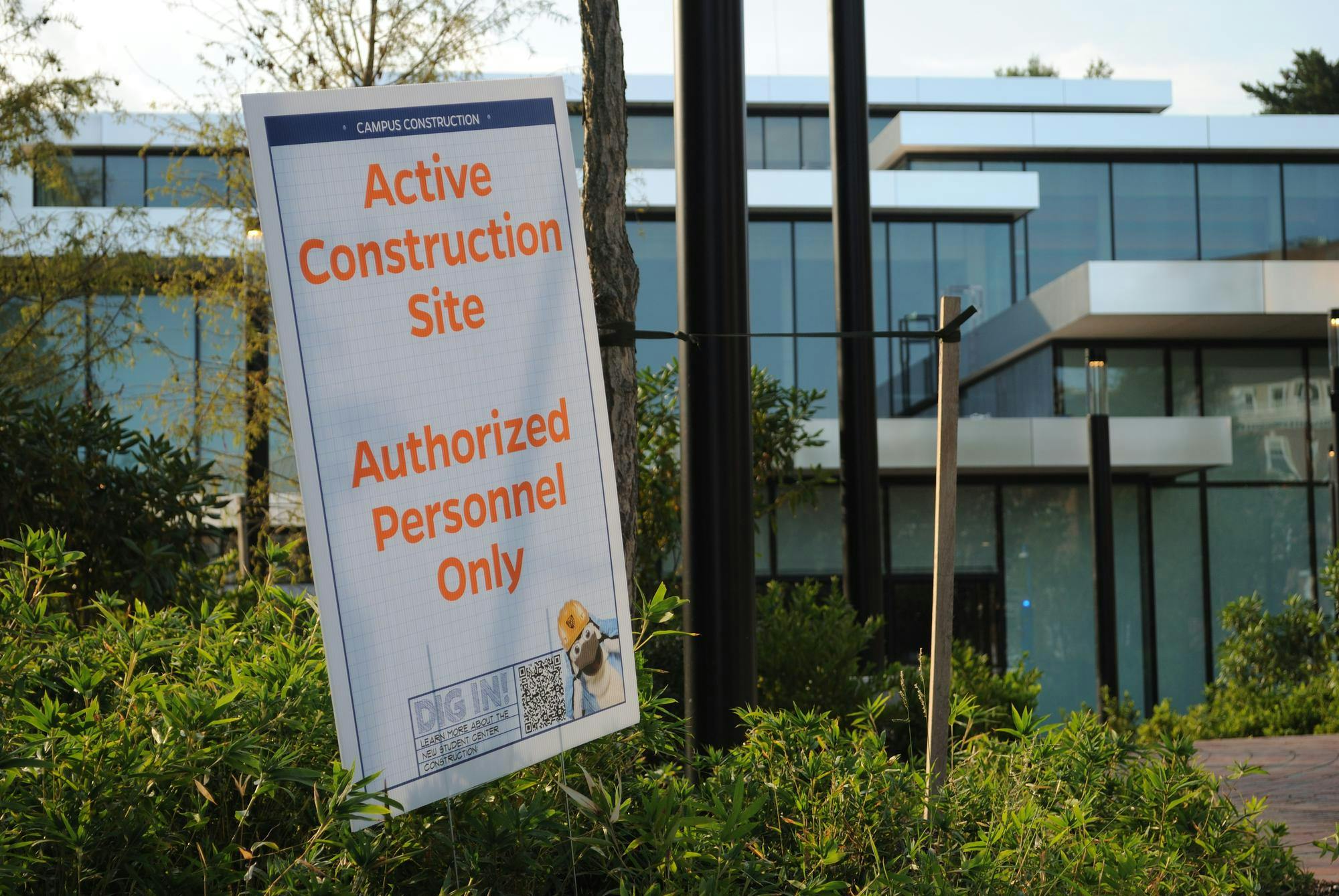 JOSHUA LONSTEIN / PHOTO EDITORThe long-awaited Bloomberg Student Center will open on the Homewood Campus on August 25th.