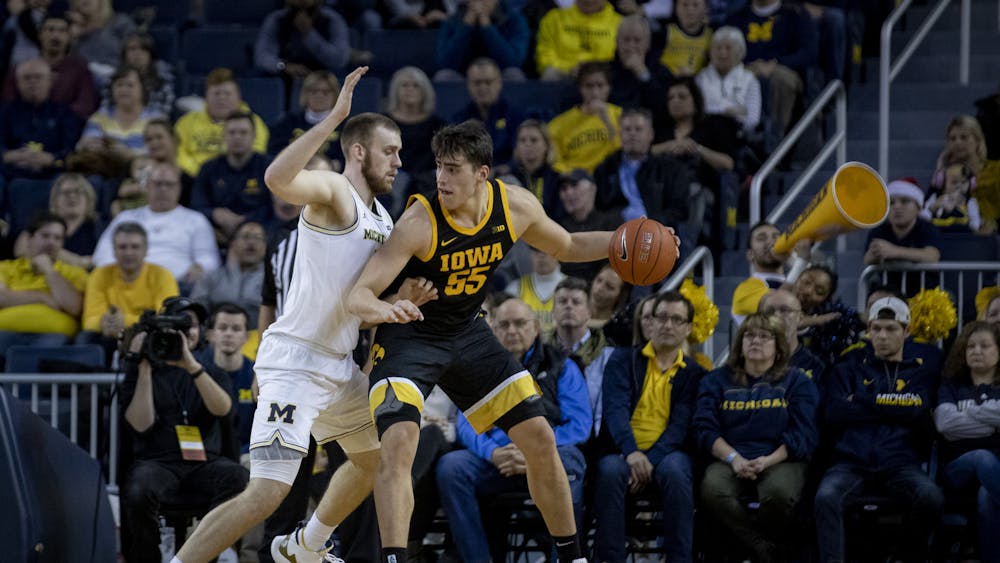 MARC GRÉGOR CAMPREDON/CC BY 2.0
Senior forward Luka Garza for the University of Iowa is considered to be the favorite for the 2021 Player of the Year award.