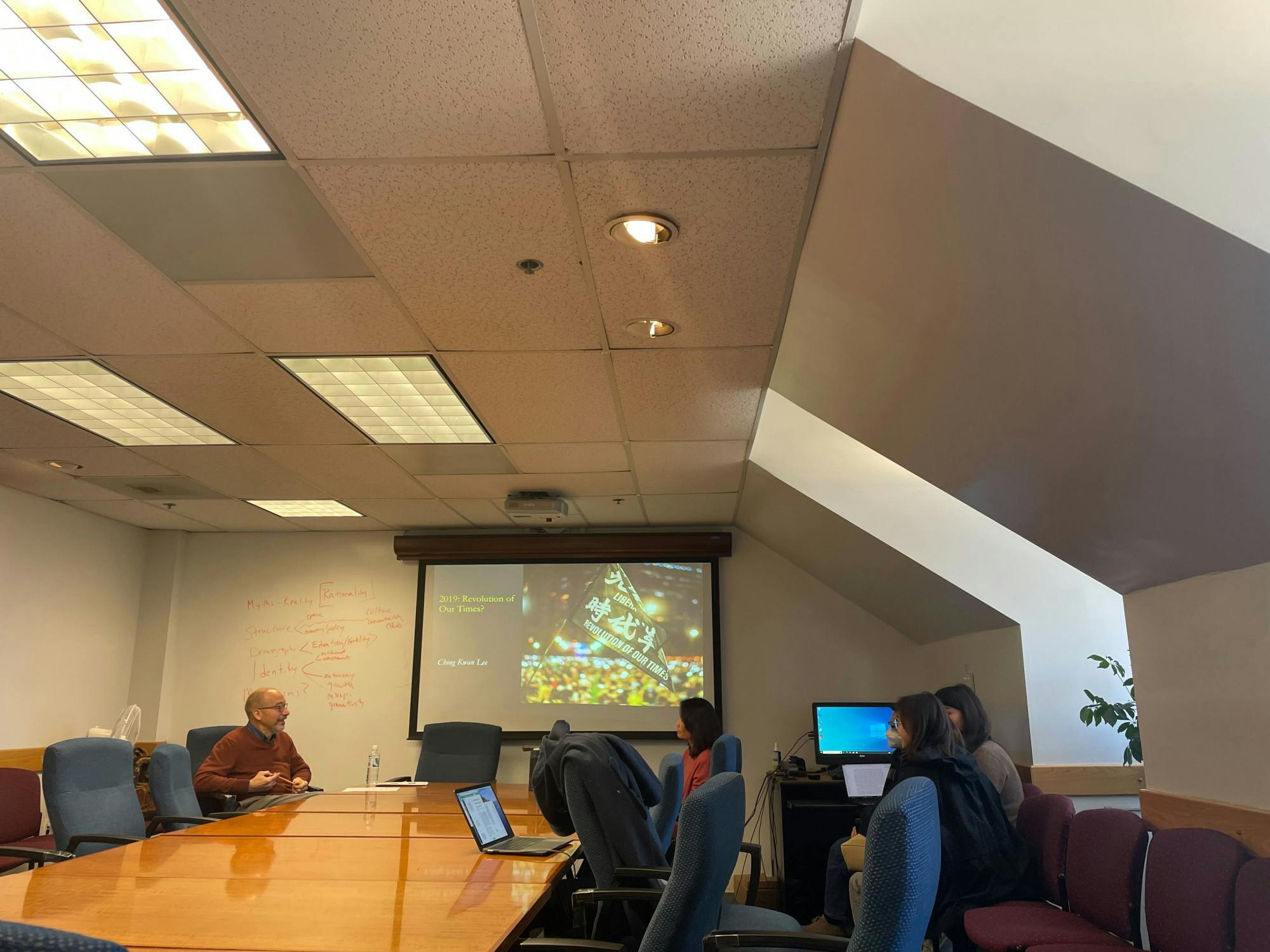 COURTESY OF CATHY WANG
Lee expressed hope for the resilience of Hong Kong’s community despite government repression.