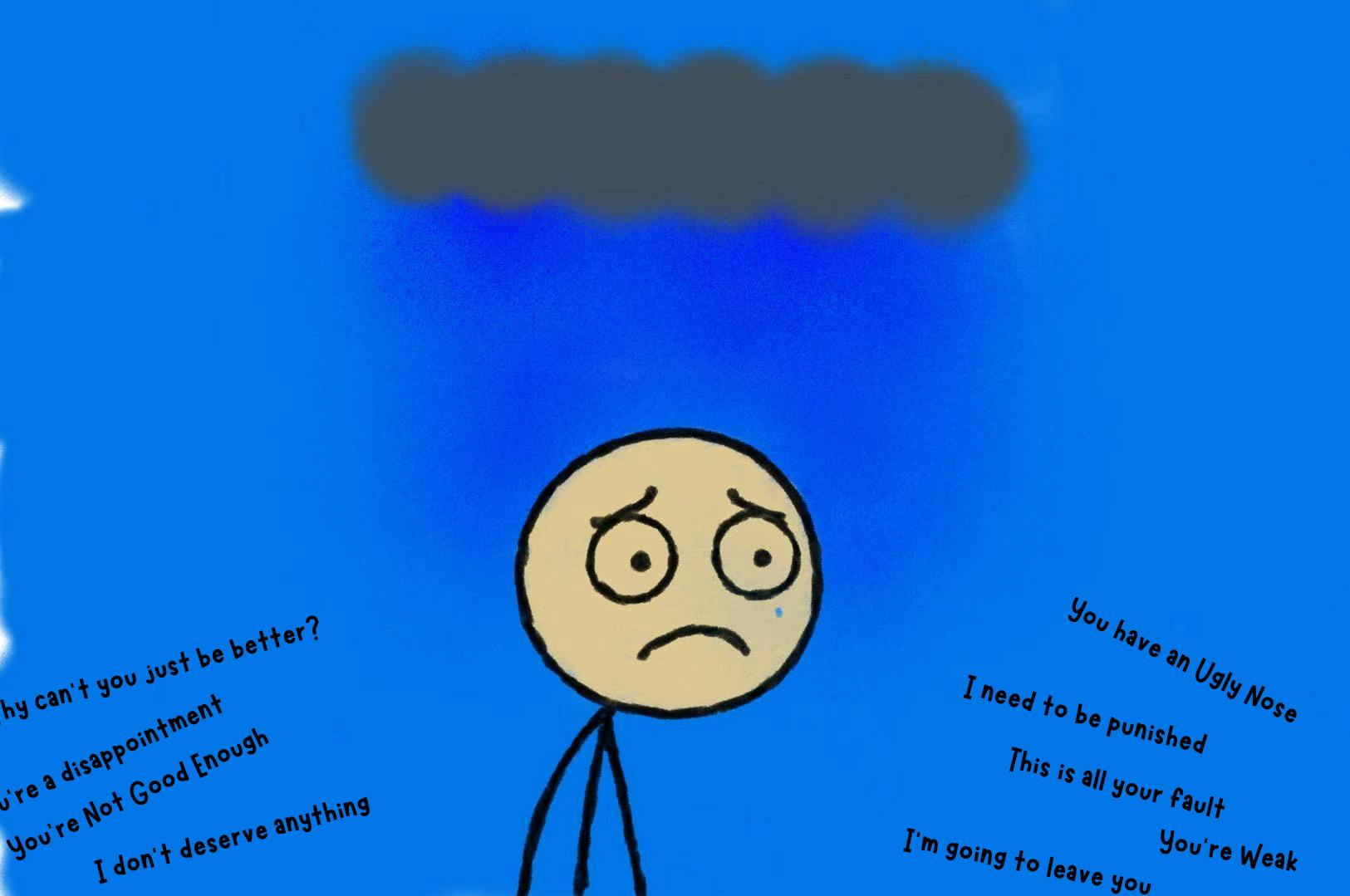 COURTESY OF LEO LIN
Lin reflects on the idea that depression is a defense mechanism for good people.