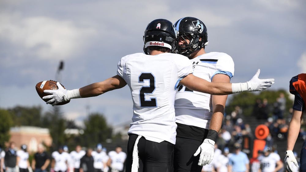 HOPKINSSPORTS.COM
Football rested many of their starters during the second half in an incredible 63-7 blowout.