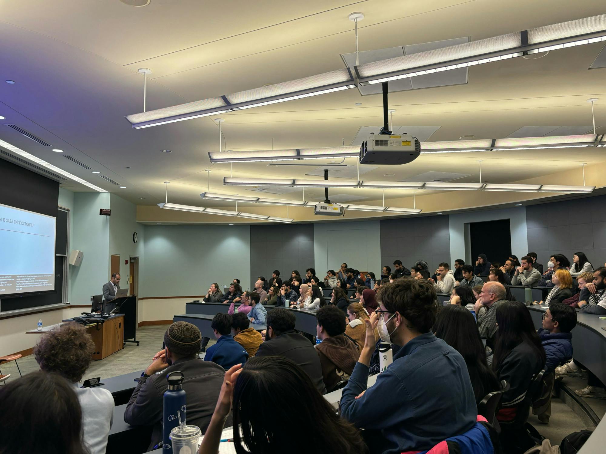 COURTESY OF EESHA BELLAD
Surgeon Dr. Feroze Sidhwa described his experiences serving at the European Hospital in Gaza.&nbsp;