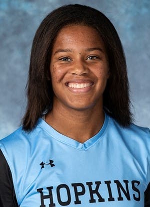 HOPKINSSPORTS.COM
Blue Jay forward Rachel Jackson.