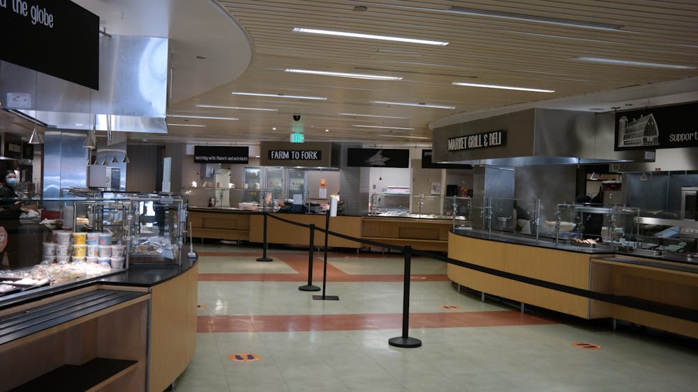 FILE PHOTO
Dining halls will return to normal capacity beginning March 19.&nbsp;