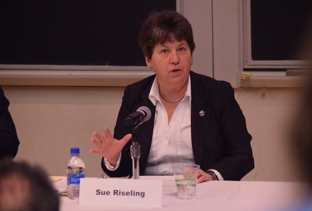 COURTESY OF ARPAN SAHOO
Panelists discussed solutions to racial profiling in campus police forces.