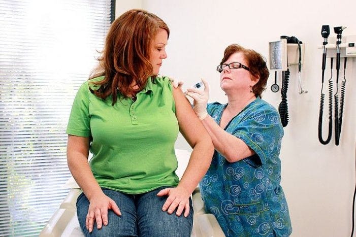 PUBLIC DOMAIN
Researchers found that the flu can be spread by breathing in the virus.