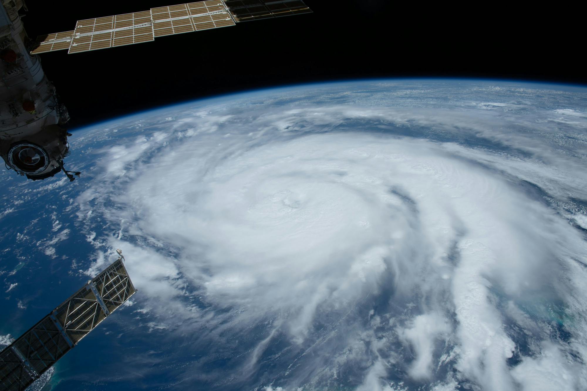 NASA/CC BY-SA 2.0
Hurricane Ida pictured as a Category 2 storm from the International Space Station as it orbited 263 miles above the Gulf of Mexico.