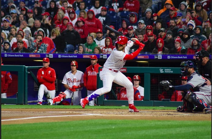 IAN D’ANDREA / CC BY-SA 2.0
Baseball has a new rising social media star, the Phillies’ own Bryce Harper.