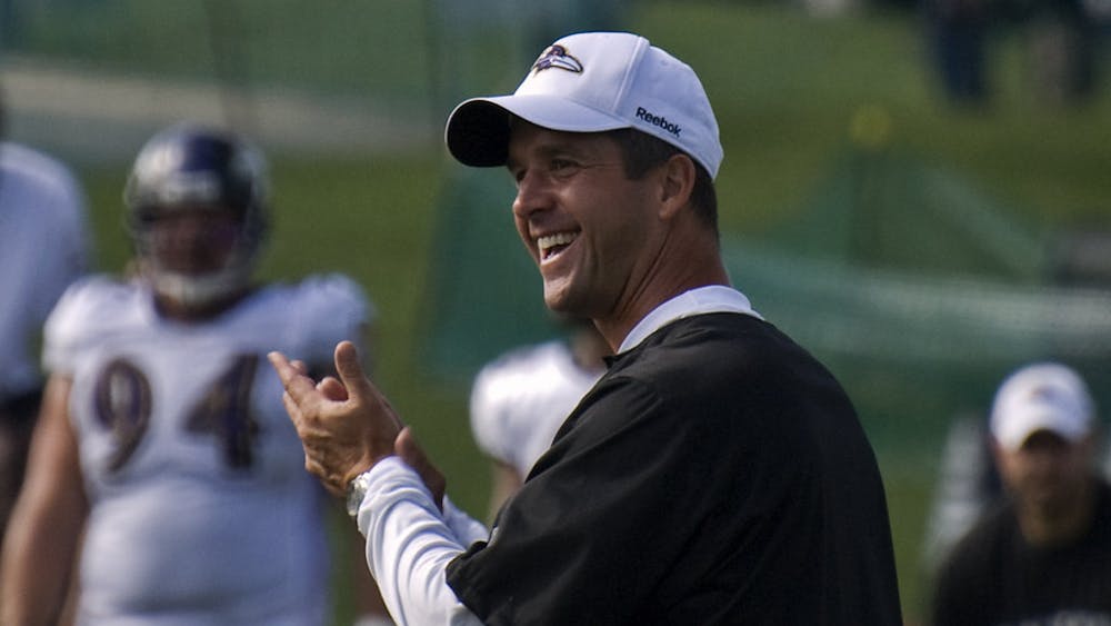 JEFF WEESE / CC BY 2.0
The Baltimore Ravens hire University of Georgia’s Todd Monken as offensive coordinator with hopes to balance their offensive scheme.