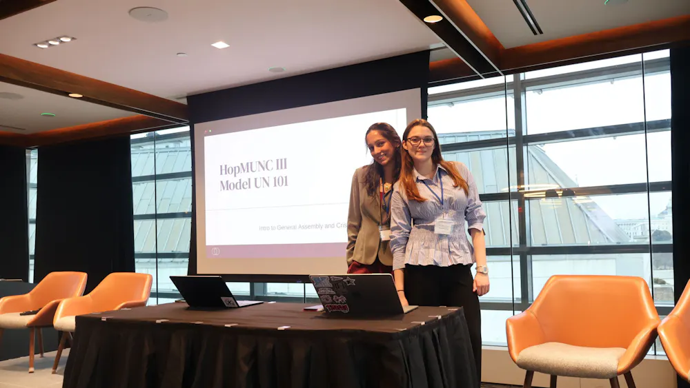 COURTESY OF HOPKINS MODEL UNITED NATIONS (MUN)
Annual Hopkins Model United Nations Conference invites over 150 participants to Washington D.C.