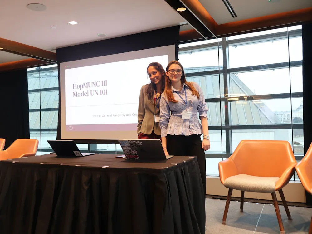 COURTESY OF HOPKINS MODEL UNITED NATIONS (MUN)
Annual Hopkins Model United Nations Conference invites over 150 participants to Washington D.C.