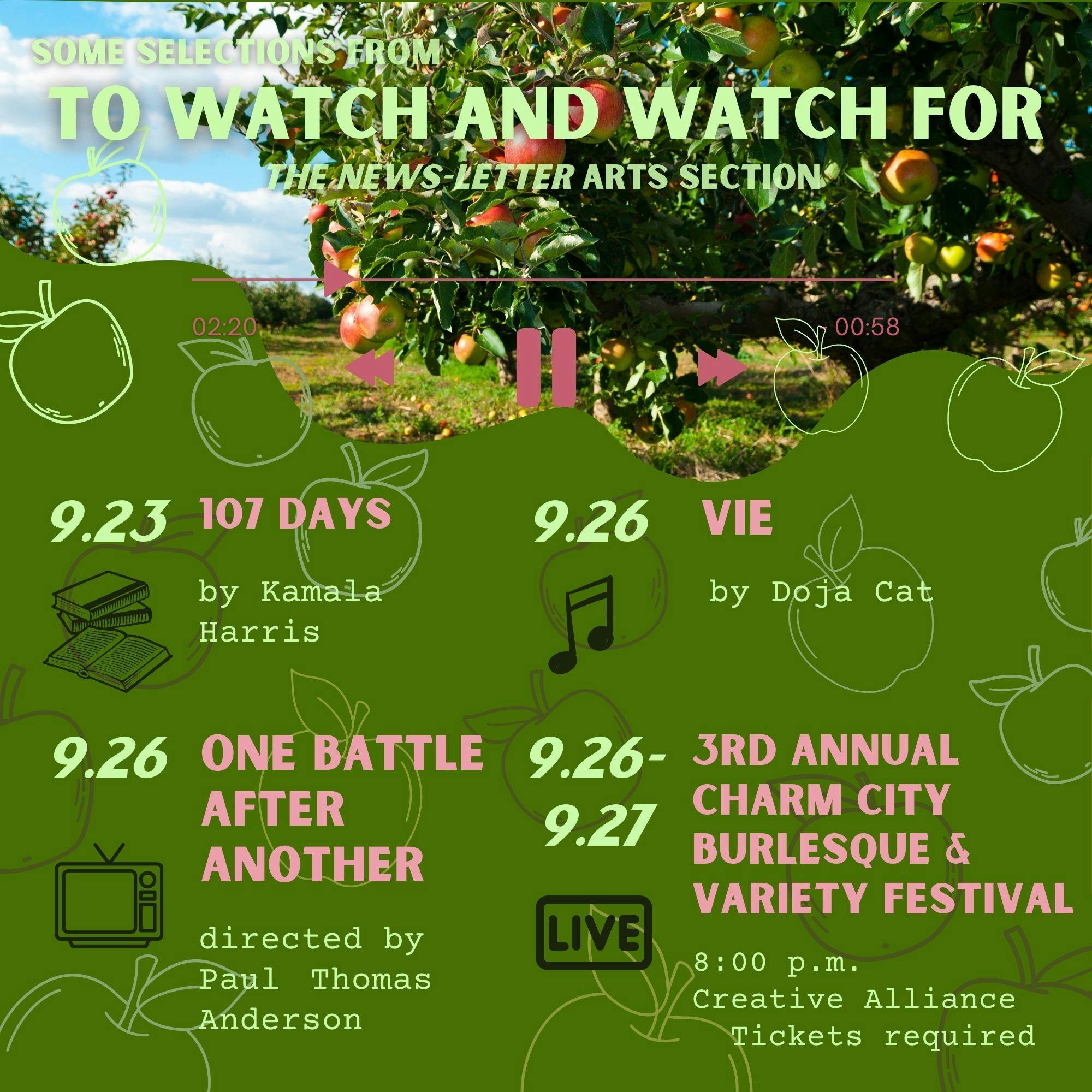 SYDNOR DUFFY / DESIGN &amp; LAYOUT EDITOR
Check out Doja Cat’s new album Vie, out Friday, Sept. 26!&nbsp;