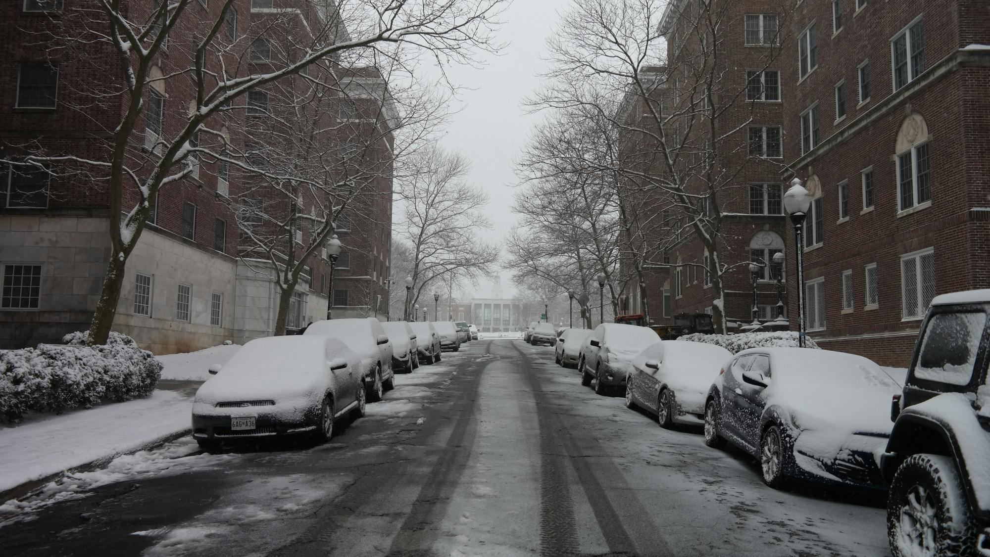 COURTESY CHRIS H. PARK
Hopkins began providing transportation to the warehouse storing student belongings in January.