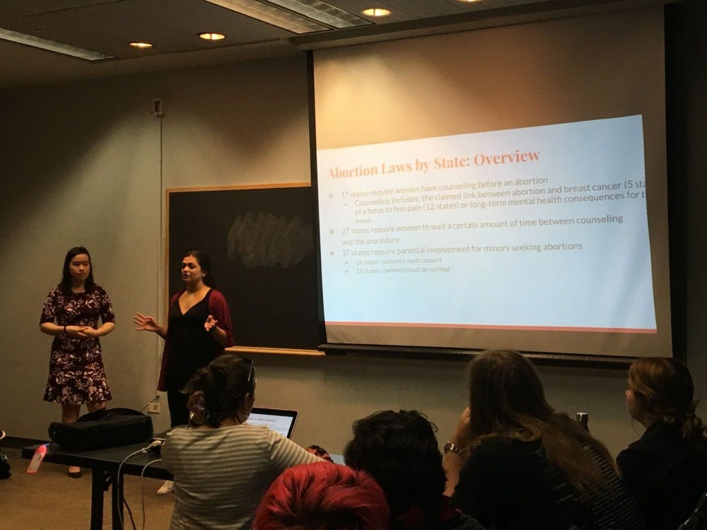 Courtesy&#x20;of&#x20;Samantha&#x20;Seto&#x0A;Hopkins&#x20;Feminists&#x20;and&#x20;Voice&#x20;for&#x20;Choice&#x20;co-sponsored&#x20;the&#x20;discussion.