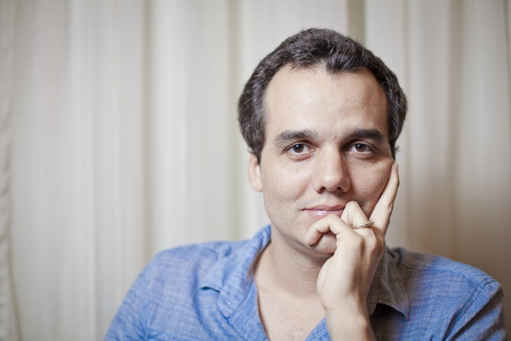 SÃO PAULO, SP, BRASIL, 04-03-2013: O ator Wagner Moura, em retrato no hotel Caesar Business Paulista onde atendeu a imprensa para falar da estreia do filme 'A Busca'. (Foto: Zé Carlos Barretta/Folhapress ILUSTRADA)