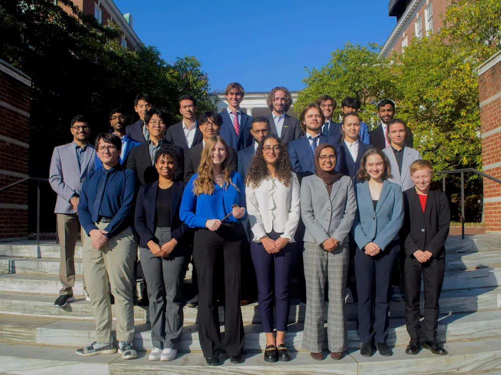 COURTESY OF SANDY MONTER-CASIO
Students from all backgrounds and majors find community at HopMUN. 