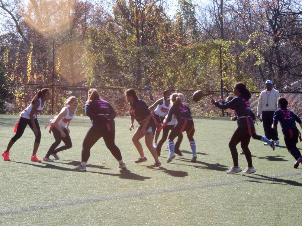 Courtesy of CINDY JIANG The annual tournament raised money to fight domestic violence.