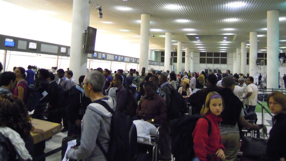 COURTESY OF LEONARD CHIEN / CC BY-NC-SA 2.0
The team hopes that the sensor can be used for rapid COVID-19 testing in crowded locations like airports.