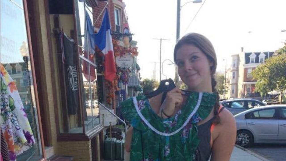 COURTESY OF HANNAH MELTON
Hampden’s antiques scene offers unique apparel.