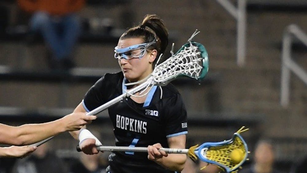 HOPKINSsports.com
The Hopkins women’s lacrosse team travelled to Columbus, Ohio over the weekend to take on the Ohio State Buckeyes.