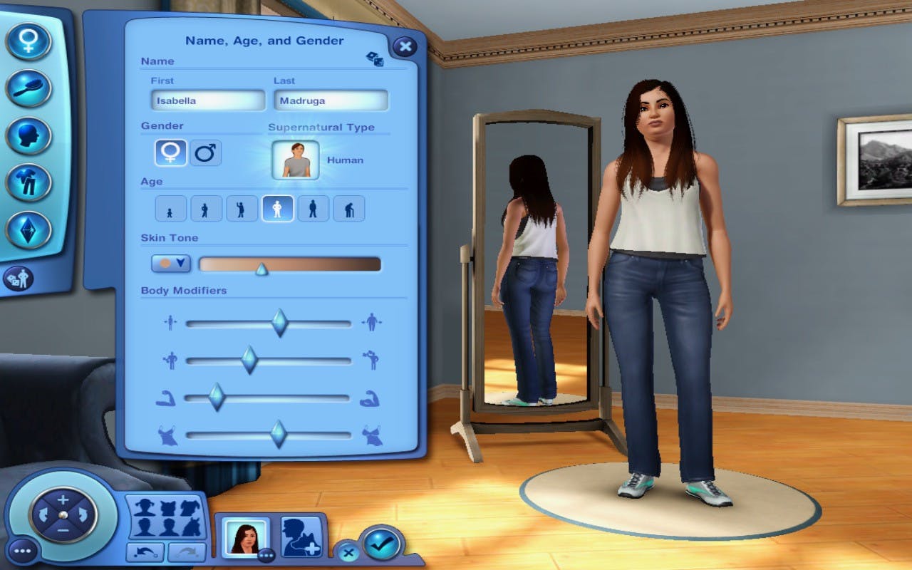 COURTESY OF ISABELLA MADRUGA
Madruga discusses her relationship with The Sims.