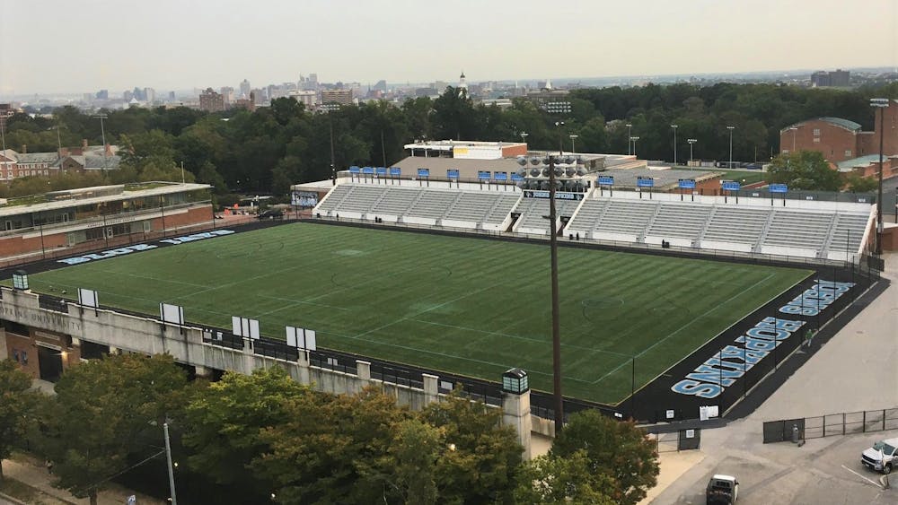 COURTESY OF ERIC LYNCH
While Homewood Field will not be hosting NCAA games this fall, schools with more profitable teams will begin playing next month.