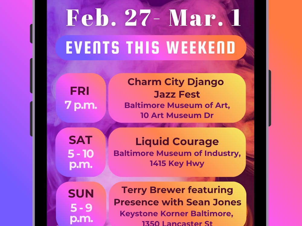 SYDNOR DUFFY / DESIGN & LAYOUT EDITOR
From jazz festivals to candlelit concerts and late night celebrations, Baltimore offers plenty of ways to end February on a high note.