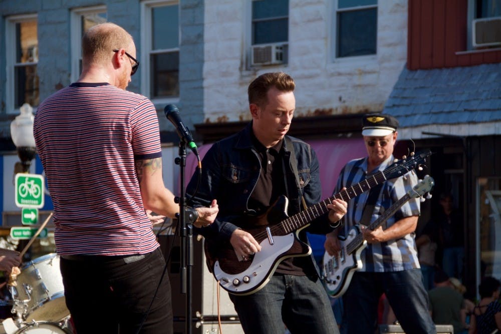  LEON SANTHAKUMAR /PHOTOGRAPHY EDITOR
Bands of all different ages and genres took the stage at Hampdenfest.
