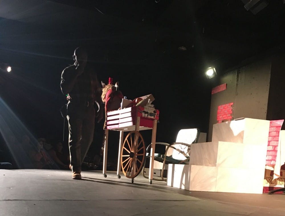 COURTESY OF CARVER BAIN
Winston Park-Bey plays  an arabber in The Last House Standing