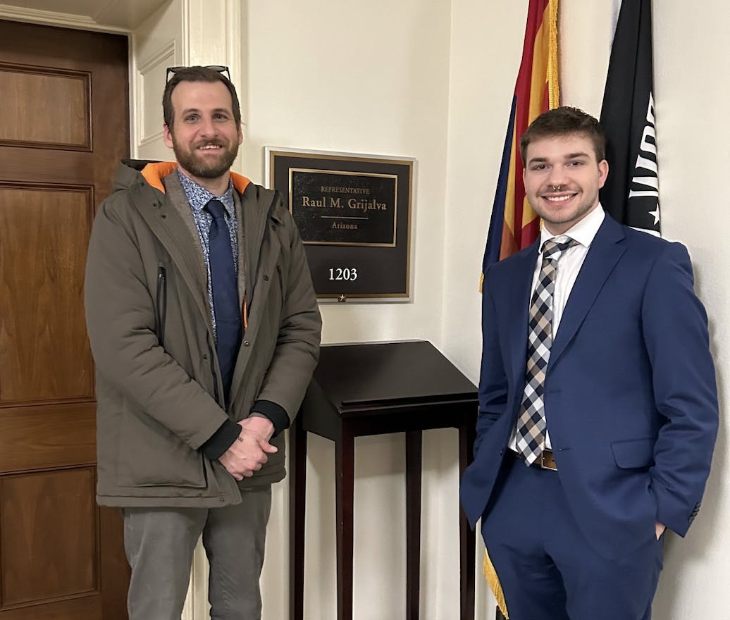 COURTESY OF TRACE TERRELL
Terrell shared his aspirations to support mental health through his work in national and global policy.