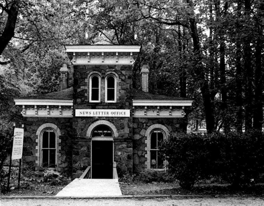 COURTESY OF CLAYTON BLICK
The Gatehouse, pictured above in the 1970s, has housed student journalism at Hopkins for decades.
