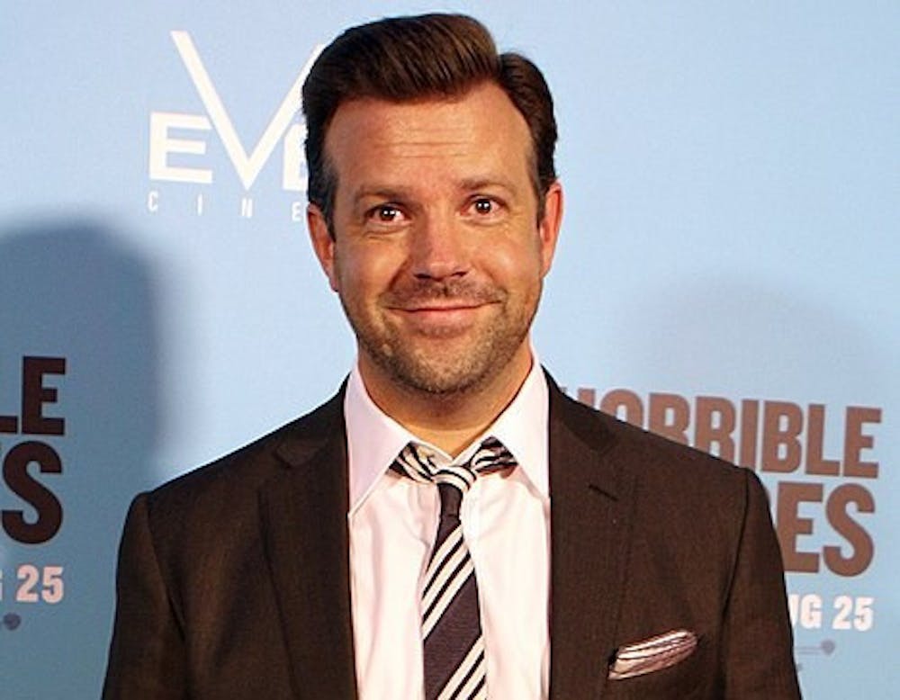 EVA RINALDI/CC BY-SA 2.0
Jason Sudeikis accepted his award for Best Actor in a Musical or Comedy TV Series while wearing a sweatshirt.