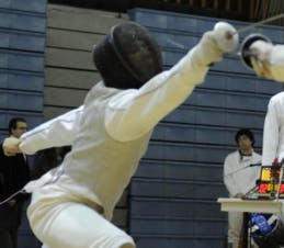 HOPKINSSPORTS.COM
The fencing team placed multiple players in the top ten in its season opener.