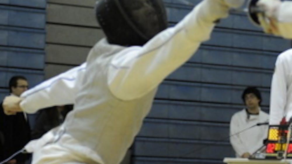 HOPKINSSPORTS.COM
The fencing team placed multiple players in the top ten in its season opener.
