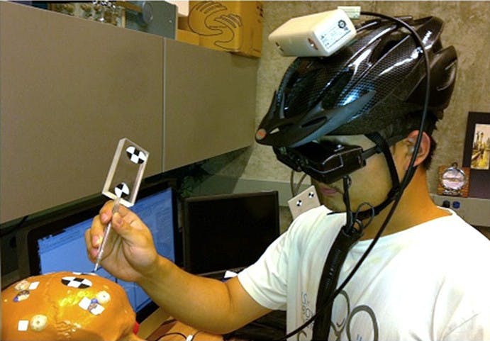 COURTESY OF PRANEETH SADDA
Praneeth Sadda’s PURA award will fund his research on designing technology for navigation during surgery. 