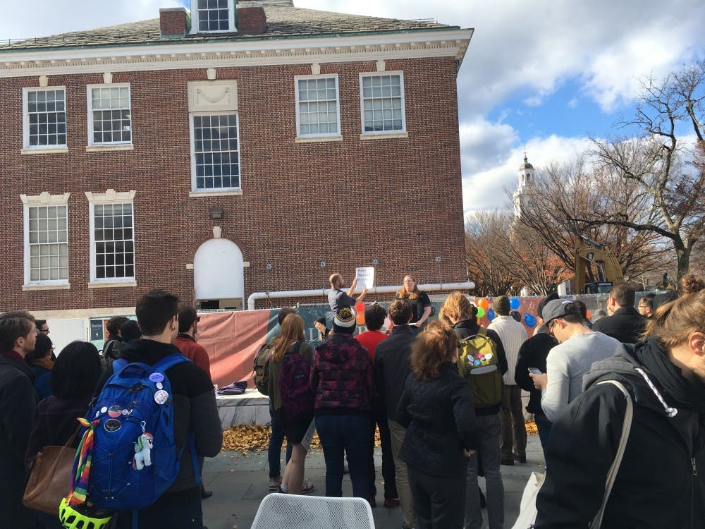 COURTESY OF ROLLIN HU
Approximately 25 people participated in the game outside of Brody.