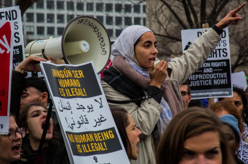  COURTESY OF DAVID SAVELIEV
President Trump’s inauguration and ensuing executive orders have caused concerned citizens across the nation to demonstrate. Diverse causes now find support from activists ready to speak up and protect American ideals.